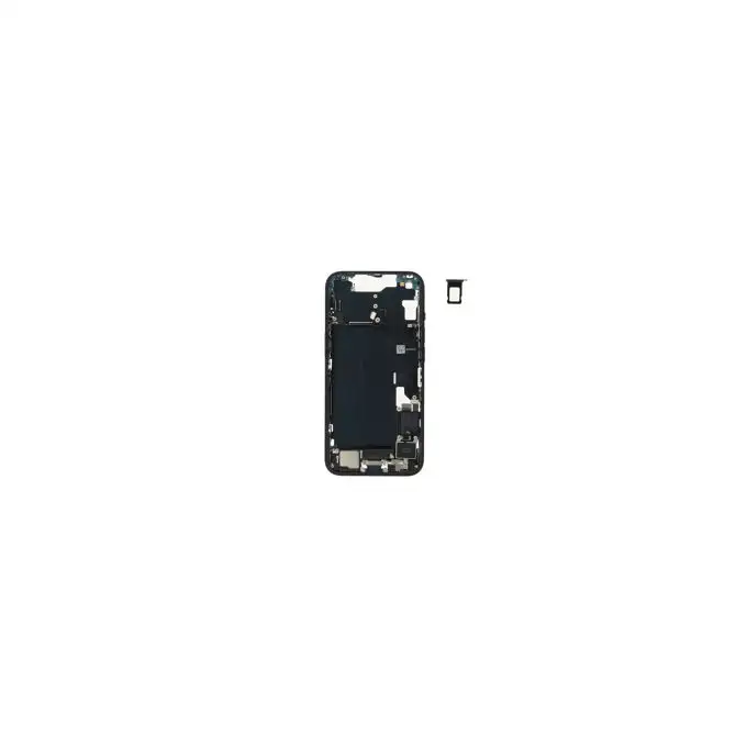 Korpus środkowy (Pulled C) incl. small parts - Czarny; do iPhone 14