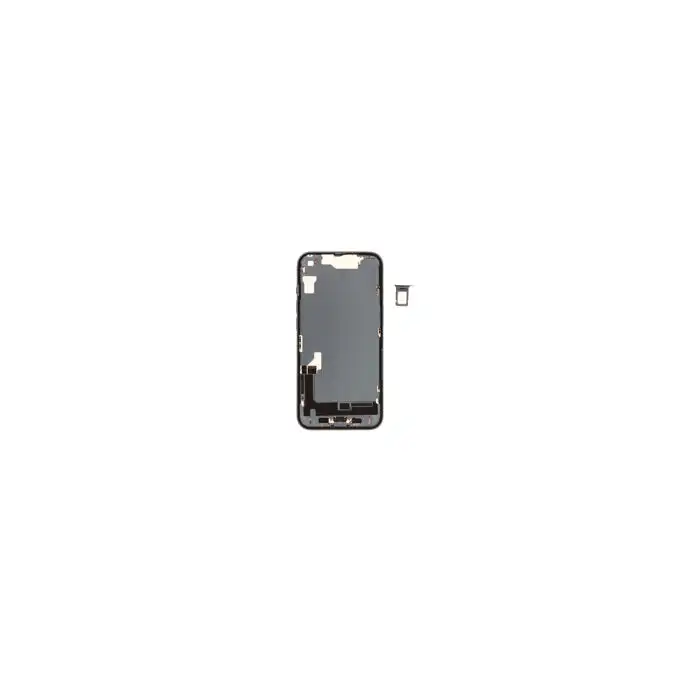 Korpus środkowy (Pulled C) incl. small parts - Niebieski; do iPhone 14