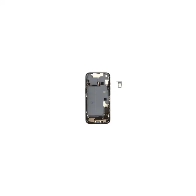 Korpus środkowy (Pulled C) incl. small parts - Niebieski; do iPhone 14