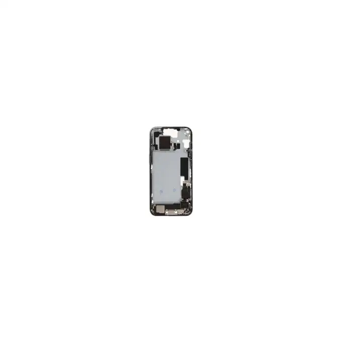 Korpus środkowy (Pulled C) incl. small parts - Niebieski; do iPhone 15