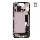 Korpus środkowy (Pulled C) incl. small parts - Różowy; do iPhone 15