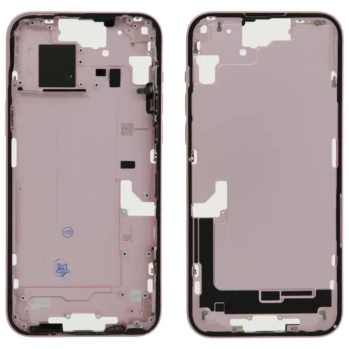 Korpus środkowy (Pulled) - Różowy; do iPhone 15 Plus