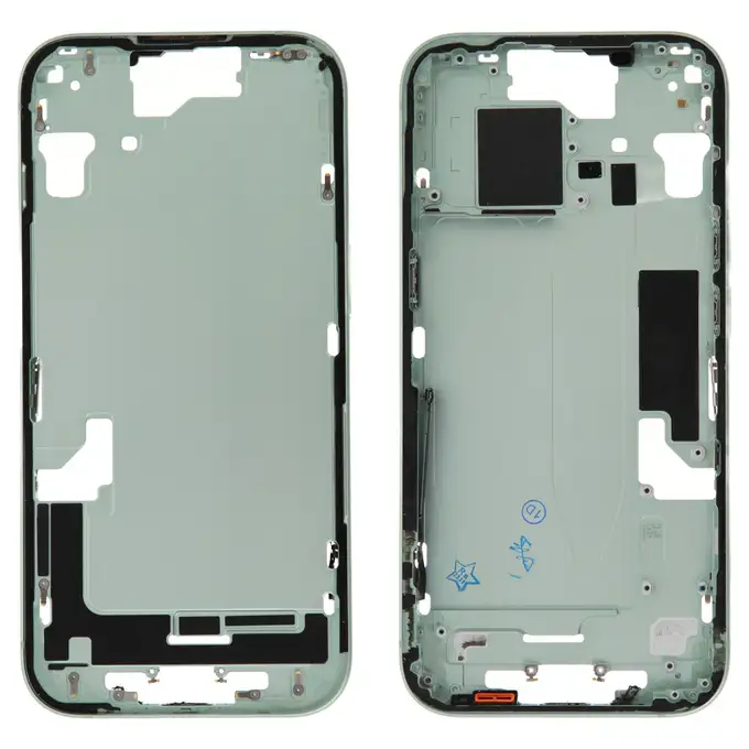 Korpus środkowy (Pulled) - Zielony; do iPhone 15