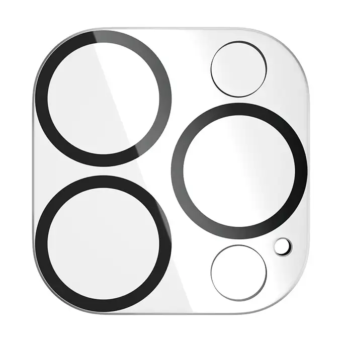 PanzerGlass Picture Perfect iPhone 15 Pro 6.1&quot; / 15 Pro Max 6.7&quot; czarny/black 1137 camera lens
