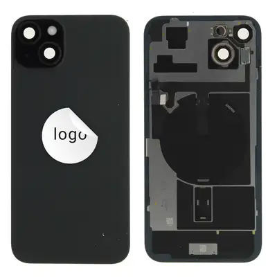 Tylne szkło (Pulled B) - Czarny; do iPhone 15 Plus