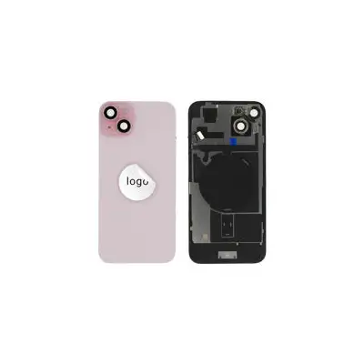 Tylne szkło (Pulled B) - Różowy; do iPhone 15 Plus
