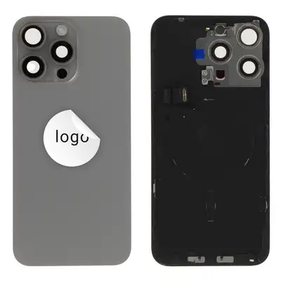 Tylne szkło (Pulled B) - Szary; do iPhone 15 Pro Max