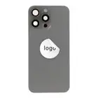 Tylne szkło (Pulled B) - Szary; do iPhone 15 Pro Max