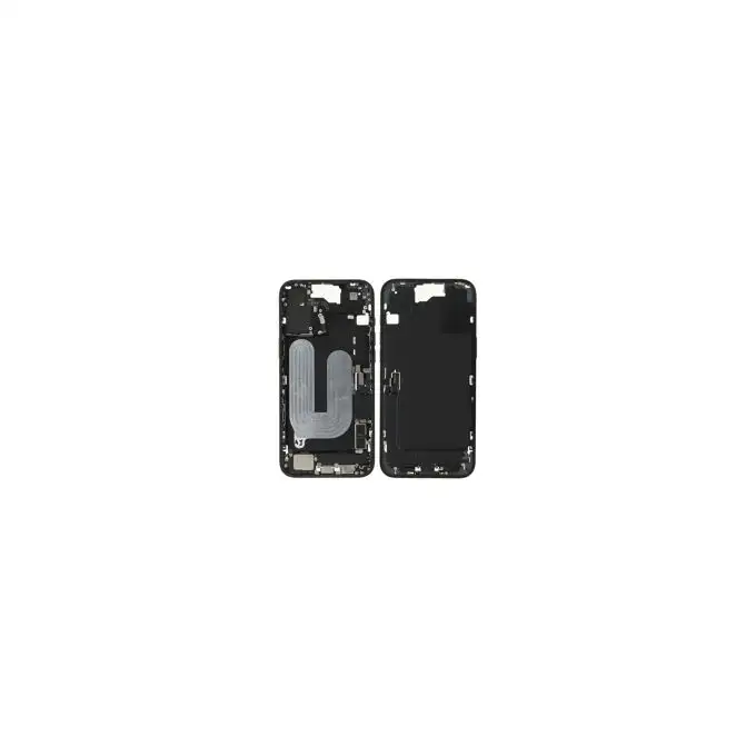 Klapka baterii (Pulled A) incl. small parts - Czarna; do iPhone 16 Plus