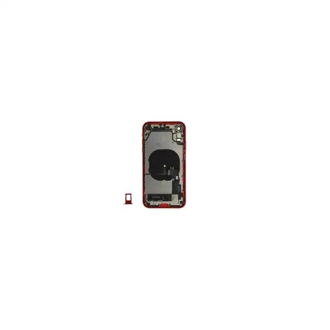 Klapka baterii (Pulled A) incl. small parts - Czerwona; do iPhone XR