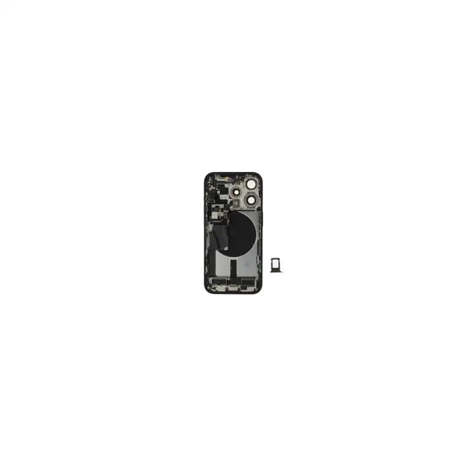 Klapka baterii (Pulled A) incl. small parts - Niebieska; do iPhone 15 Pro Max