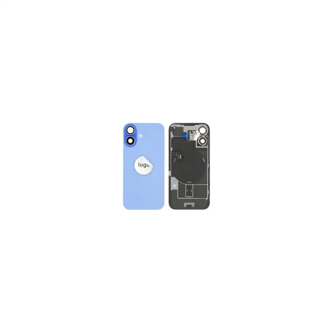Klapka baterii (Pulled A) incl. small parts - Niebieska; do iPhone 16