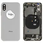 Klapka baterii (Pulled A) incl. small parts - Srebrna; do iPhone XS
