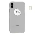 Klapka baterii (Pulled A) incl. small parts - Srebrna; do iPhone XS