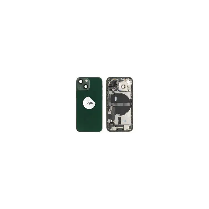 Klapka baterii (Pulled A) incl. small parts - Zielona; do iPhone 13 mini