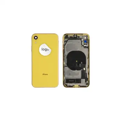 Klapka baterii (Pulled A) incl. small parts - Żółta; do iPhone XR