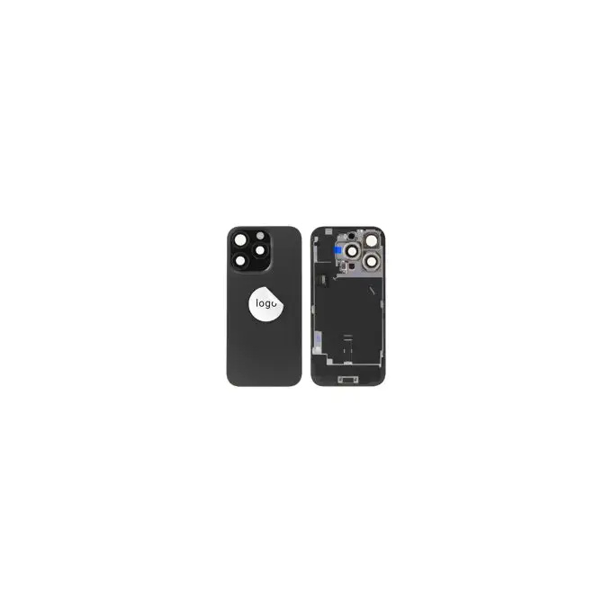 Klapka baterii (Pulled A) incl. small parts do iPhone 16 Pro - czarna