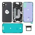 Klapka baterii (Pulled) - Czarna; do iPhone 16 Plus