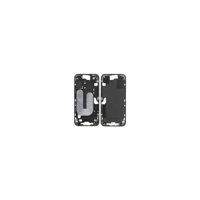 Klapka baterii (Pulled) - Czarna; do iPhone 16 Plus