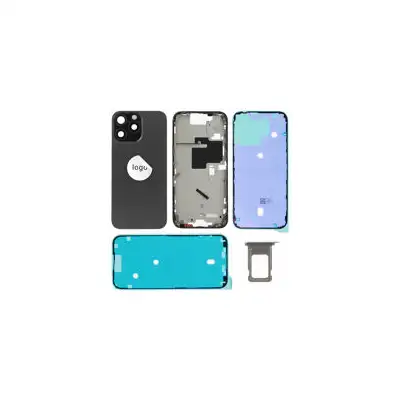 Klapka baterii (Pulled) - Czarna; do iPhone 16 Pro Max