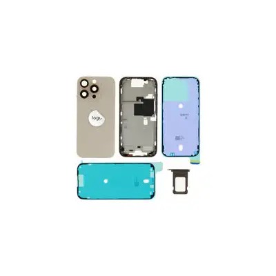 Klapka baterii (Pulled) - Kremowa; do iPhone 16 Pro