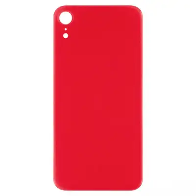 Klapka baterii (bez logo) do iPhone XR - czerwona