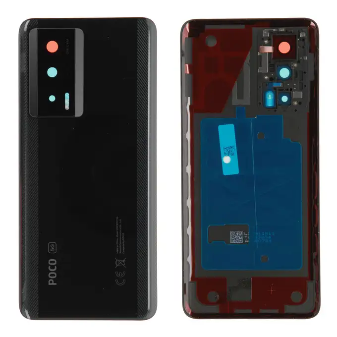 Klapka baterii do Xiaomi Poco F5 Pro - czarna