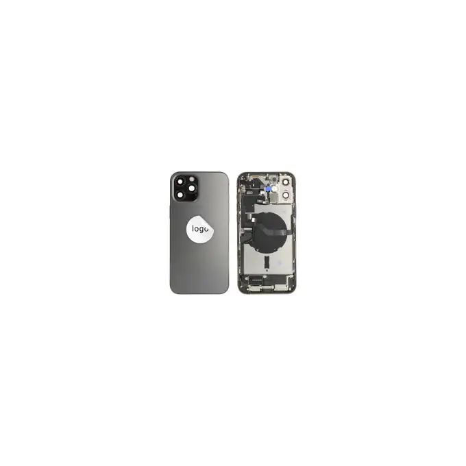 Klapka baterii do iPhone 12 Pro Max - Space Grey (pulled)