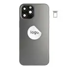 Klapka baterii do iPhone 12 Pro Max - Space Grey (pulled)