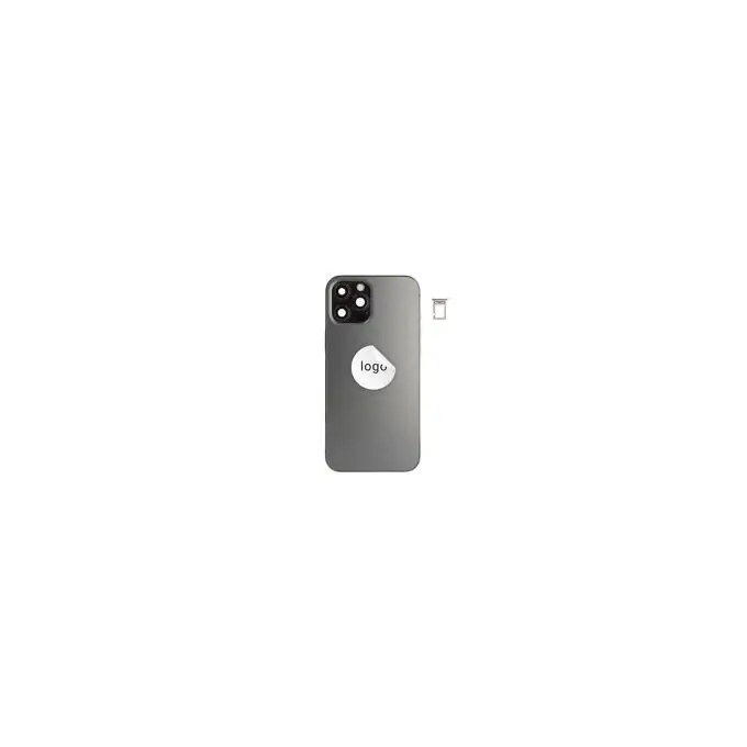 Klapka baterii do iPhone 12 Pro Max - Space Grey (pulled)