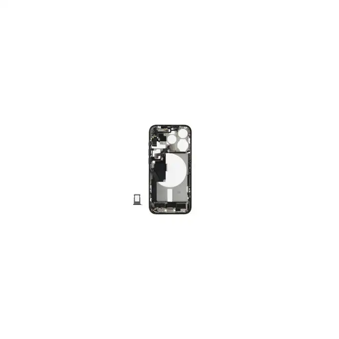 Korpus (Pulled A) incl. small parts - Biały; do iPhone 15 Pro