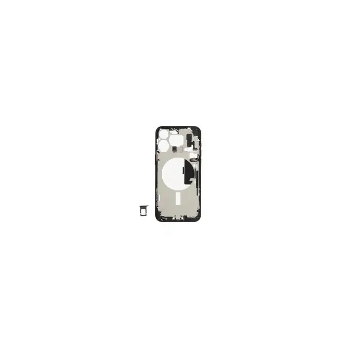 Korpus (Pulled A) incl. small parts - Czarny; do iPhone 15 Pro Max