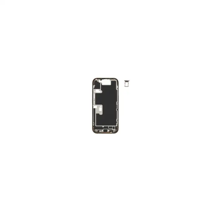 Korpus (Pulled A) incl. small parts; do iPhone 16 Pro - kremowy