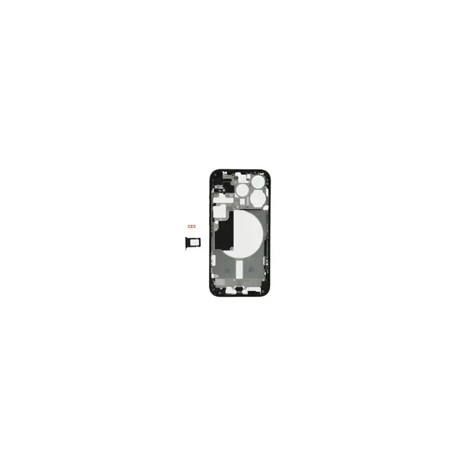 Korpus (Pulled) - Czarny; do iPhone 15 Pro