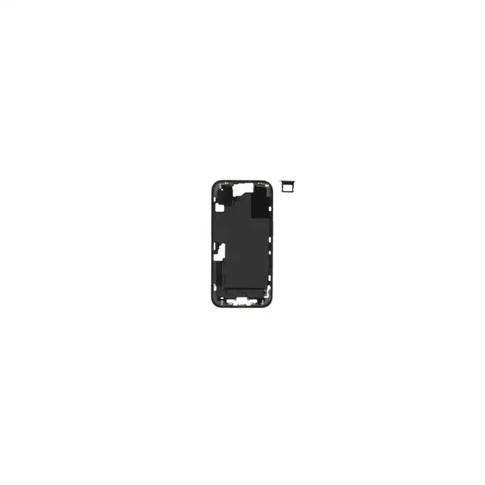 Korpus środkowy (Pulled) - Czarny; do iPhone 16