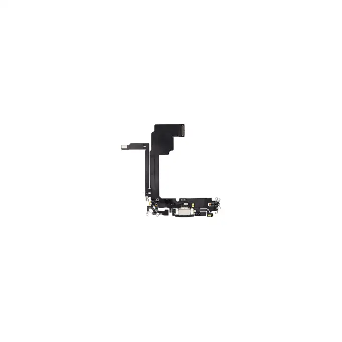 Taśma ze złączem ładowania do iPhone 15 Pro Max - czarna