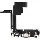 Taśma ze złączem ładowania do iPhone 15 Pro - czarna