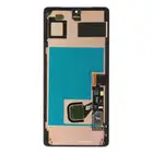 Wyświetlacz (Orginalny/Refabrykowany)  z ramką do Google Pixel 7 - czarny