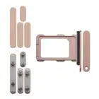 Zestaw przycisków + szufladka karty sim do iPhone 16 Pro - kremowy