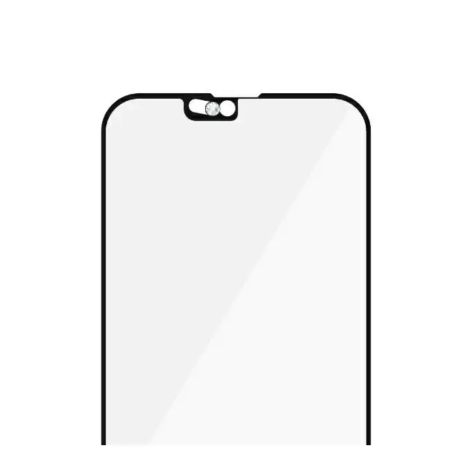 Szkło ochronne E2E Microfracture z CamSlider i Swarovski do iPhone 13 / 13 Pro PanzerGlass, Case Friendly, antybakteryjne, czarne