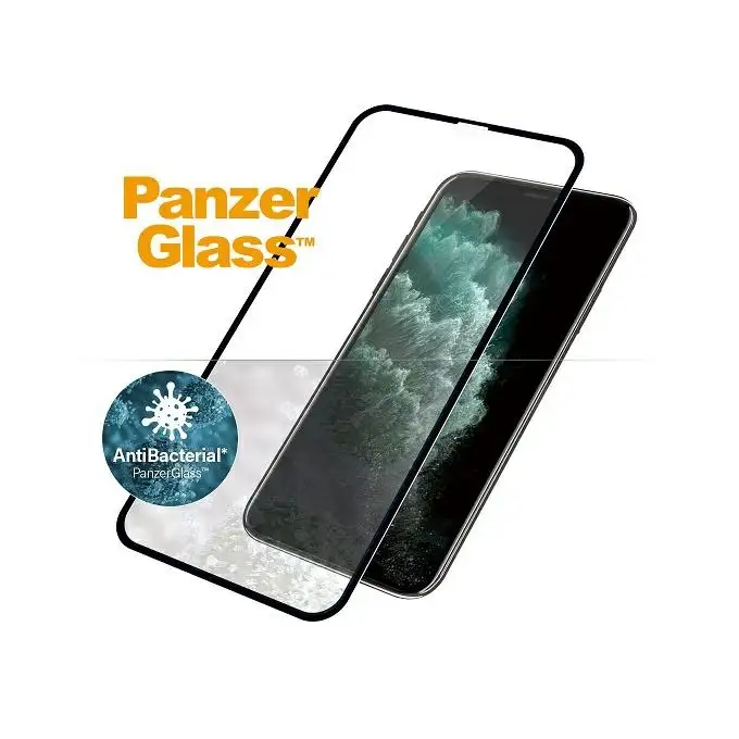 Szkło ochronne E2E Super+ do iPhone XS Max / 11 Pro Max PanzerGlass, antybakteryjne
