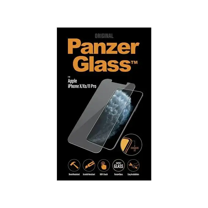 Szkło ochronne Standard Super+ do iPhone X / XS / 11 Pro PanzerGlass