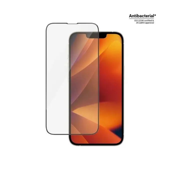 Szkło ochronne Ultra-Wide Fit do iPhone 14 / 13 Pro / 13 (6,1&quot;) PanzerGlass, antybakteryjne, Easy Aligner w zestawie