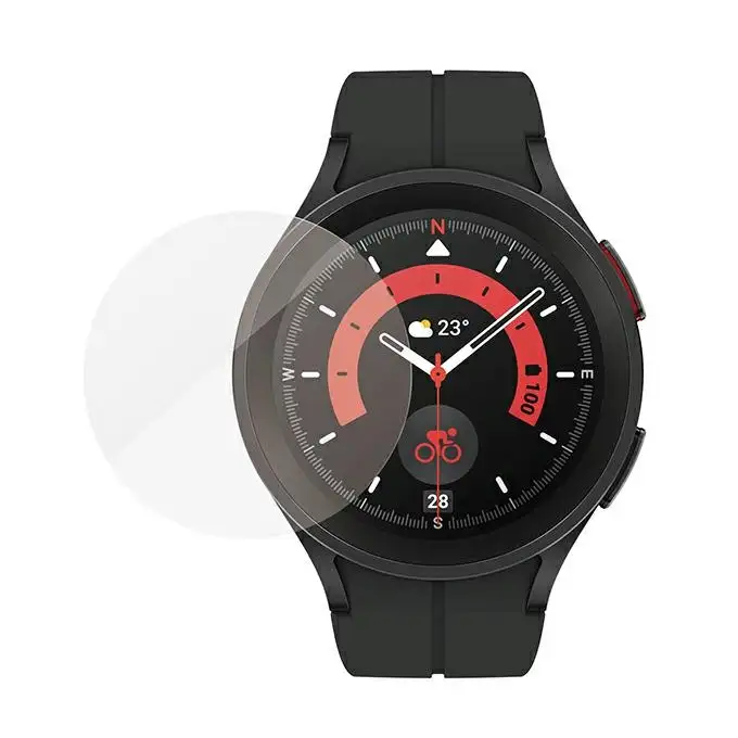 Szkło ochronne do Galaxy Watch Classic 5 Pro (45 mm) PanzerGlass, antybakteryjne