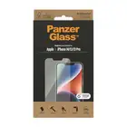 Szkło ochronne do iPhone 14 / 13 Pro / 13 PanzerGlass Classic Fit, antybakteryjne