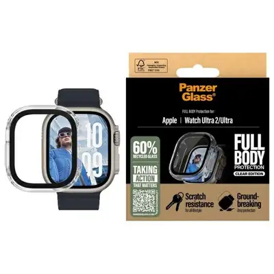 Pełna ochrona (Snappie Full Body) do Apple Watch Ultra 2 PanzerGlass, przezroczysta