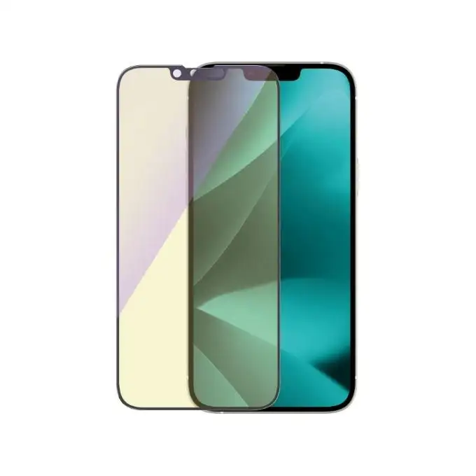 Szkło ochronne do iPhone 14 Plus / 13 Pro Max (6,7&quot;) PanzerGlass, antybakteryjne, filtr światła niebieskiego, z aplikatorem