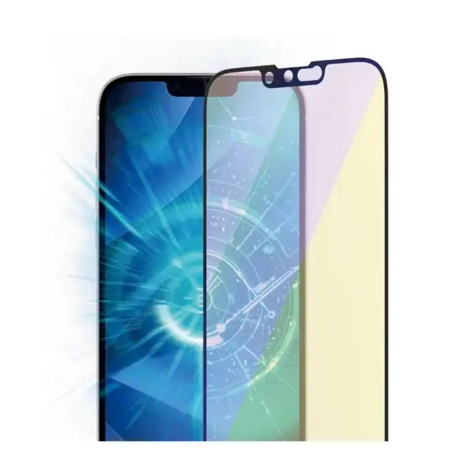 Szkło ochronne do iPhone 14 Plus / 13 Pro Max (6,7&quot;) PanzerGlass, antybakteryjne, filtr światła niebieskiego, z aplikatorem