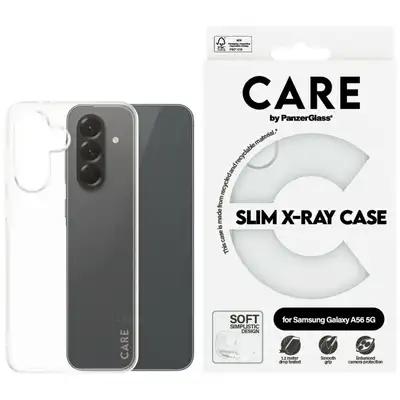 Etui do Samsung Galaxy A56 5G CARE by PanzerGlass Fashion X-Ray, przezroczyste