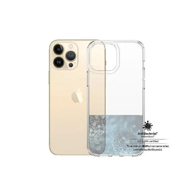 Etui do iPhone 13 Pro Max PanzerGlass HardCase, antybakteryjne, Military grade, przezroczyste